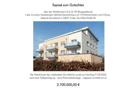 Mehrfamilienhäuser - 2.720.000,00&nbsp;EUR Kaufpreis, ca.&nbsp; 959,00&nbsp;m&sup2; in Fulda (PLZ: 36041) Fulda-Galerie