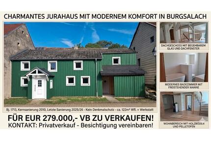 Frisch renoviertes Jurahaus (1713) - sofort bezugsfertig! - Nennslingen