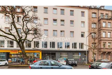 Kompakte Dachgeschosswohnung mit Aufzug - solide vermietet und gut angebunden - Nürnberg Steinbühl