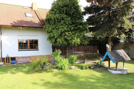 Neuer Preis! EFH, 3 km vom Zwenkauer See mit EBK, Balkon, Keller, Carport und Gartenhaus... - Leipzig Hartmannsdorf-Knautnaundorf