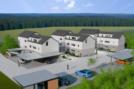 Großzügig Wohnen! Neubau-Eigentumswohnung auf zwei Etagen - Bad Laasphe