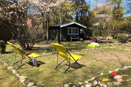 Individuelle Wohnung mit Werkstatt und pflegeleichtem Naturgarten - Kirchgellersen