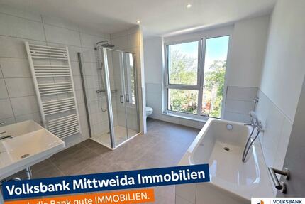 Erstbezug! Moderne 3-Zimmerwohnung mit Garagenstellplatz - Hartmannsdorf