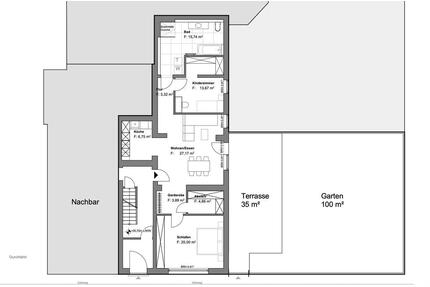 Neubaustandard mit Gartenparadies in Zündorf - Nähe Groove - Köln Porz