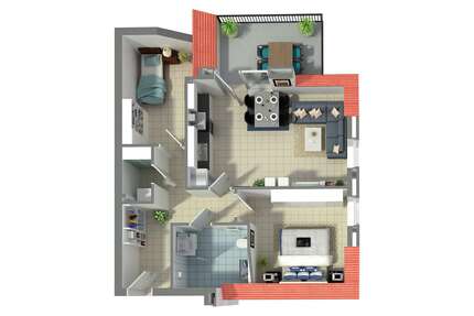 Wohnung zum Mieten in Südlohn 852,00 € 71 m²