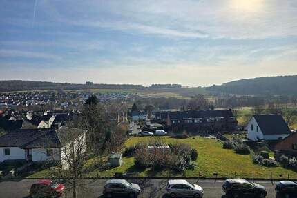 Penthousewohnung in Panoramalage am Waldrand von Nordhessen in Nieste