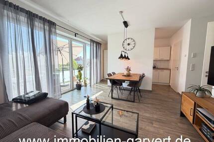 Vermietung - Wohnen am Lindenbusch in Borken-Weseke, Moderne 2-Zimmer-Obergeschosswohnung mit Balkon