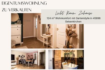 124 qm Eigentumswohnung mit Garten, Garage und Balkon - Gelsenkirchen Gelsenkirchen-Nord