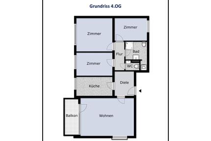 Senioren Wg. Wohnung zu vermieten, NUR AN SENIOREN - Erkrath