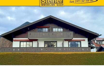 2-Zimmer-Wohnung ca. 60 m², Eck-Balkon, 1. Stock, EBK, möbliert, Keller, TG-Platz auf Wunsch - Garmisch-Partenkirchen