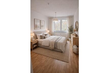 Helle 3-Zimmer-Wohnung mit Balkon - Plauen