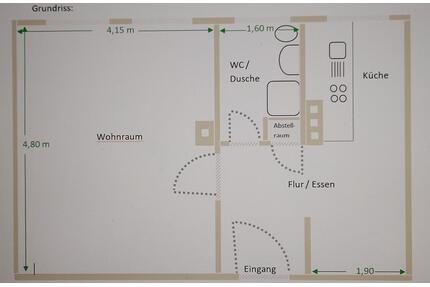 1-Zimmer-Wohnung - von Privat ohne Makler - Salzgitter Ortschaft Südost