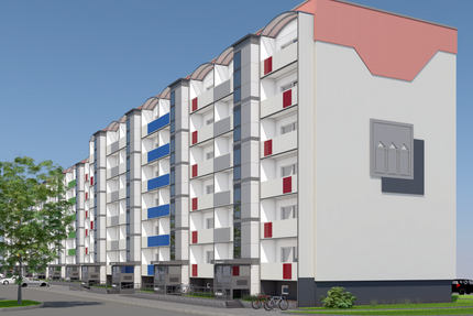 Wohnung zum Mieten in Neubrandenburg 377,00 € 62.79 m²