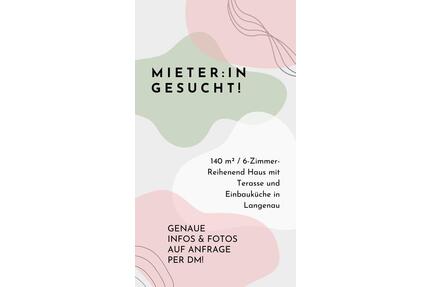 Reiheneckhaus zur Miete - 1.400,00&nbsp;EUR Kaltmiete, ca.&nbsp; 140,00&nbsp;m&sup2; in Langenau (PLZ: 89129)