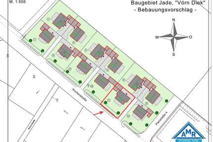 Grundstück zu verkaufen in Jade 71.875,00 € 635 m²