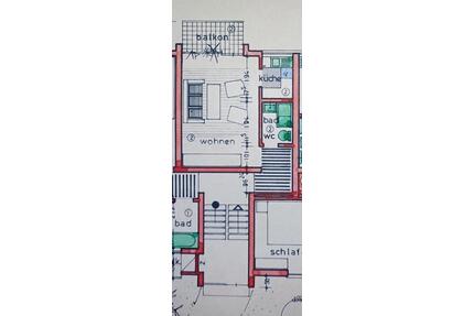 1-Zimmer-Wohnung mit Garage, von Privat - Esslingen am Neckar Brühl