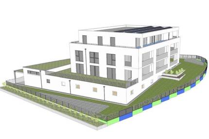 Moderne 2-Zimmer-Neubauwohnung mit Balkon in Münsingen