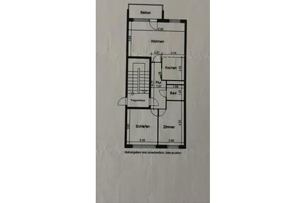 Möblierte Wohnung in Nordhausen zu vermieten (Nachmieter)