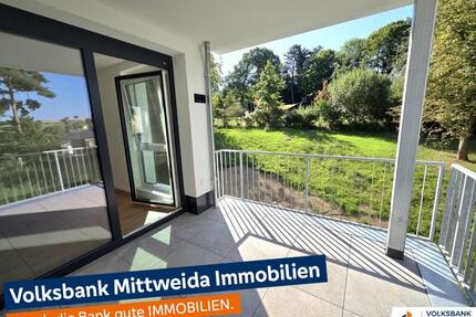 Erstbezug! Moderne 3-Zimmerwohnung mit Garagenstellplatz! - Hartmannsdorf