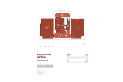 Wohnung zum Mieten in Hamburg 948,92 € 55.01 m²