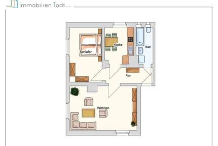 Wohnung zum Kaufen in Plauen 29.000,00 € 61.7 m²