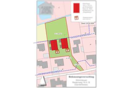 Grundstück zu verkaufen in Ganderkesee 619.000,00 € 2180 m²