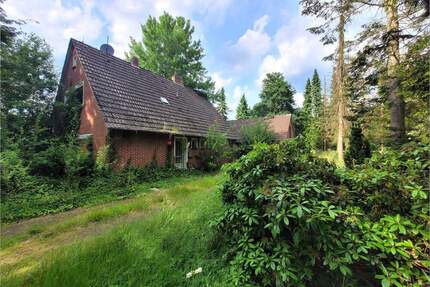 Viel Ruhe und viel zu tun! Einfamilienhaus mit Nebengebäude auf idyllischen Grundstück - Apen Roggenmoor