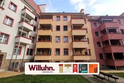 Topinvest | 3RW mit großem Balkon | Topaustattung | Parkett | Aufzug | um 2011 saniert - Leipzig Wahren
