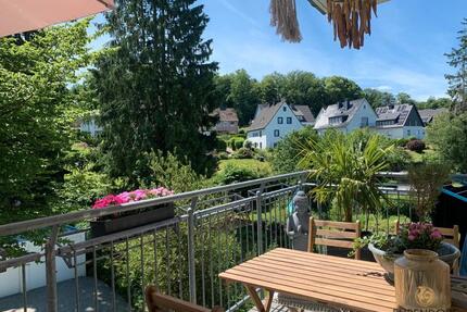 Altersgerechte Penthouse Wohnung mit Kamin, Aufzug und Garage - Lüdenscheid Staberg