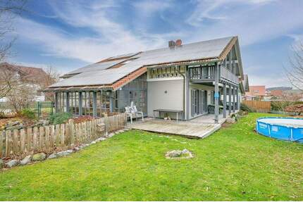 Hochwertiges Sonneitnerholzhaus - Einfamilienhaus mit Einliegerwohnung und großem Grundstück - Haarbach / Rainding