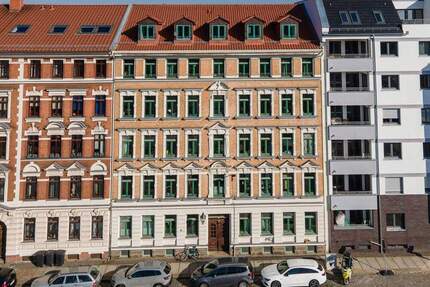 Bequemes Wohnen im Erdgeschoss: 3-Zimmerwohnung mit Balkon in Reudnitz - Leipzig Reudnitz-Thonberg