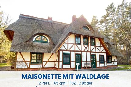 Maisonetteferienwohnung mit Waldlage_Darß_Ostsee_ruhig_2 P_Born - Prerow