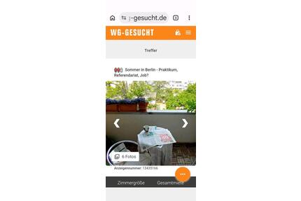 Zwischenmiete: WG - Zimmer Juli - September - Berlin Tempelhof-Schöneberg