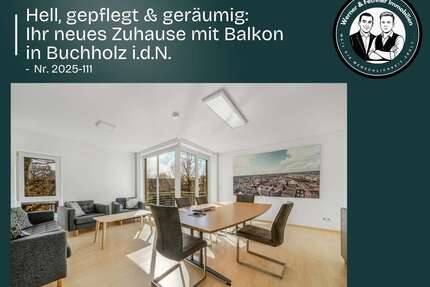 Wohnung zum Mieten in Buchholz i.d.N. 800,00 € 67 m²