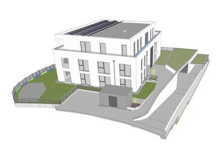 Moderne 4-Zimmer-Neubauwohnung im 1. Obergeschoss mit Balkon in Münsingen