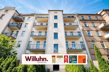 Sanierte 3-Zimmer Wohnung I Denkmalschutz I Balkon I Aufzug I Badewanne & Dusche - Leipzig Volkmarsdorf