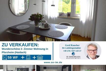 Rendevouz mit einer Wunderschönen elegante 2 Zimmer Wohnung auf dem Haidach.! - Pforzheim Buckenberg