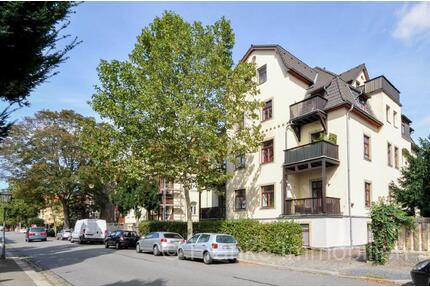 Wilder Mann - großzügige 2-Zi.-Wohnung mit 2 Balkonen und schönem Weitblick - Dresden Pieschen