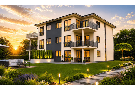 Neubau-Erstbezug: Lichtdurchflutete 3-Zimmer-Wohnung mit Balkon - Individuell gestaltbar - Bad Kreuznach