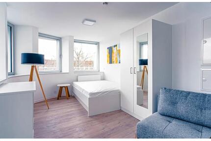 Möbliertes Studio-Apartment gegenüber dem Düsseldorf Hbf €800
