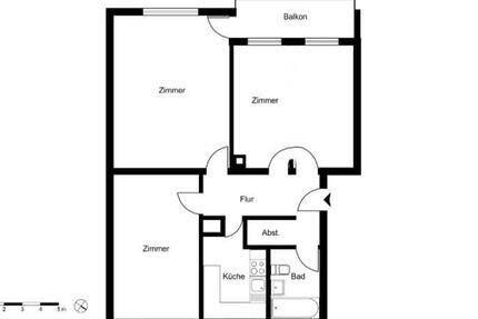 Provisionsfrei Leere 3 Zimmer Wohnung Spandau - Berlin