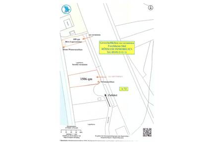 2 Gewerbegrundstücke in Forchheim-Süd 660 u 1506qm