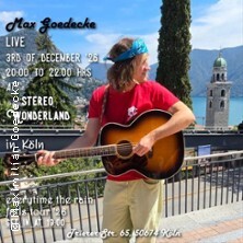 Max Goedecke - Everytime The Rain Falls Tour 2026