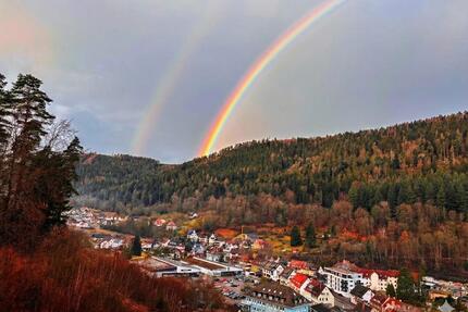 Moderne 2 Zimmerwohnung mit 2 großen Balkonen in Calmbach - Bad Wildbad