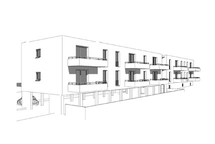 Voranzeige - Neubauprojekt?:?10-Familienhaus Hier. Wohnung Nr. 7 im DG - Ohlsbach