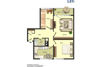 Wohnung zum Mieten in Kreuztal 489,00 € 79.32 m²