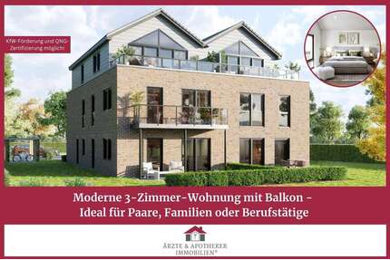 Wohnung zum Kaufen in Moormerland 299.000,00 € 73.2 m²