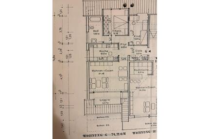 3 ZKB Wohnung Detmold-City Nähe Klinikum 75qm