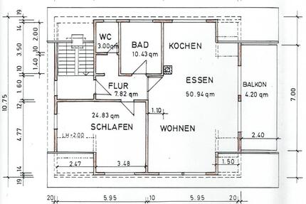 3 Zimmer- Wohnung in Königsbach - Königsbach-Stein
