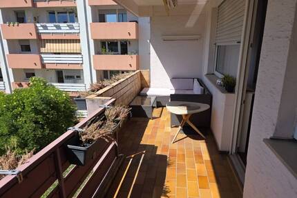 Möblierte 2-Zimmer-Wohnung mit Sonnen-Balkon und Stellplatz! - Worms Neuhausen